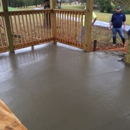 The team in Mississippi helped build a gazebo for the children at Pine Valley Children’s Home to use as their bus stop to keep them out of the weather.